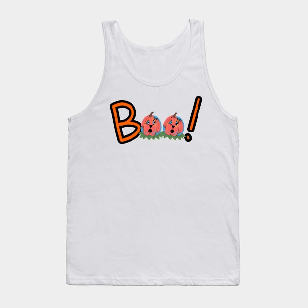 BOO Happy Hallloween Tank Top by SartorisArt1